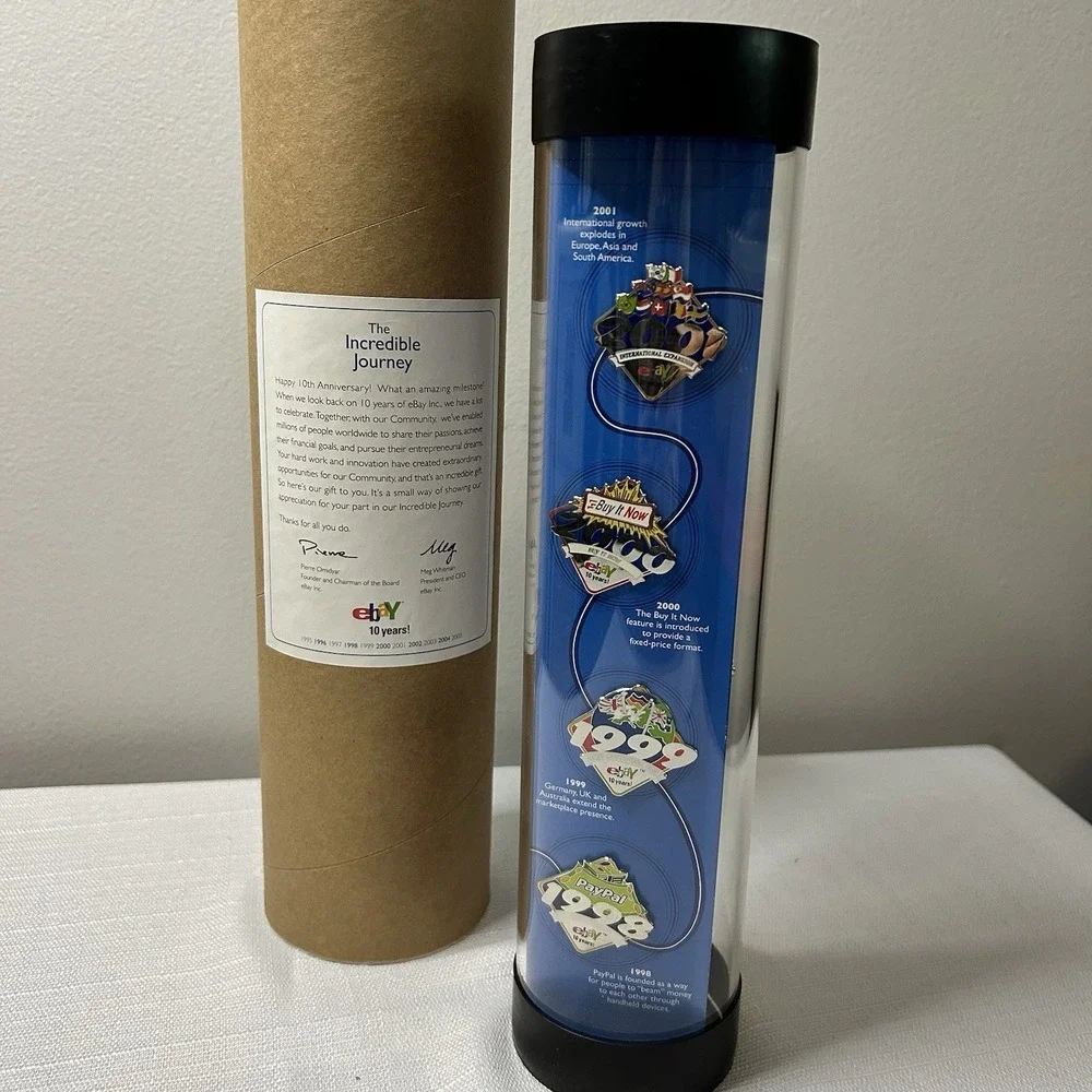 eBay Time Capsule The Incredible Journey Pin Collection 10 Year Anniversary 2005